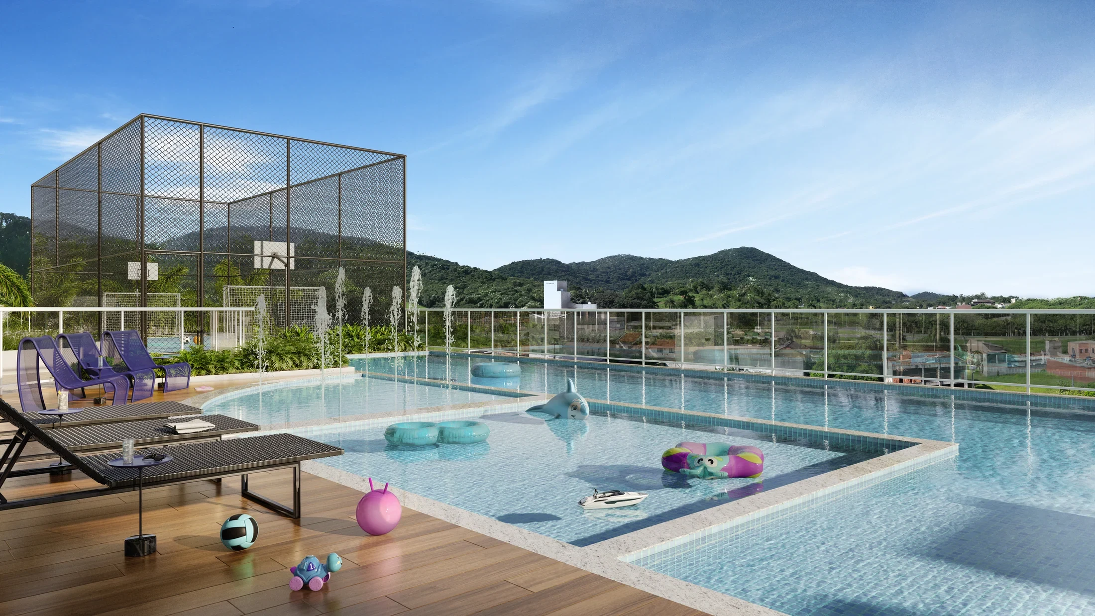 Breeze Beach & Park — Arquitetura e implantação